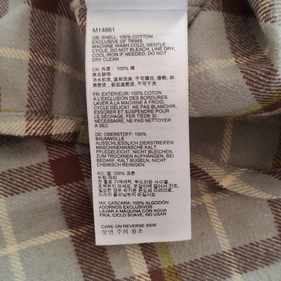 202. Marmot Doran Midweight Flannel Shirt | Color: Vetiver - Picture 9 of 9